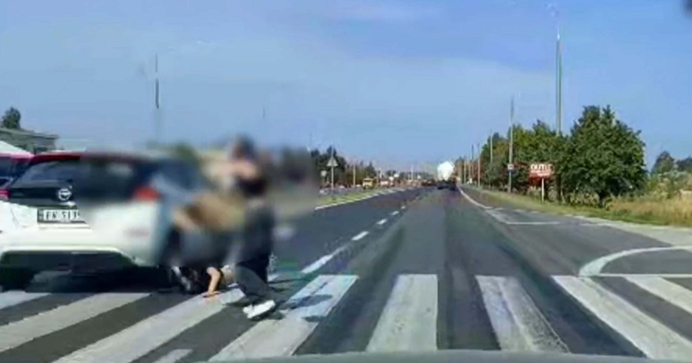 Wypadek na przejściu dla pieszych w Radomiu