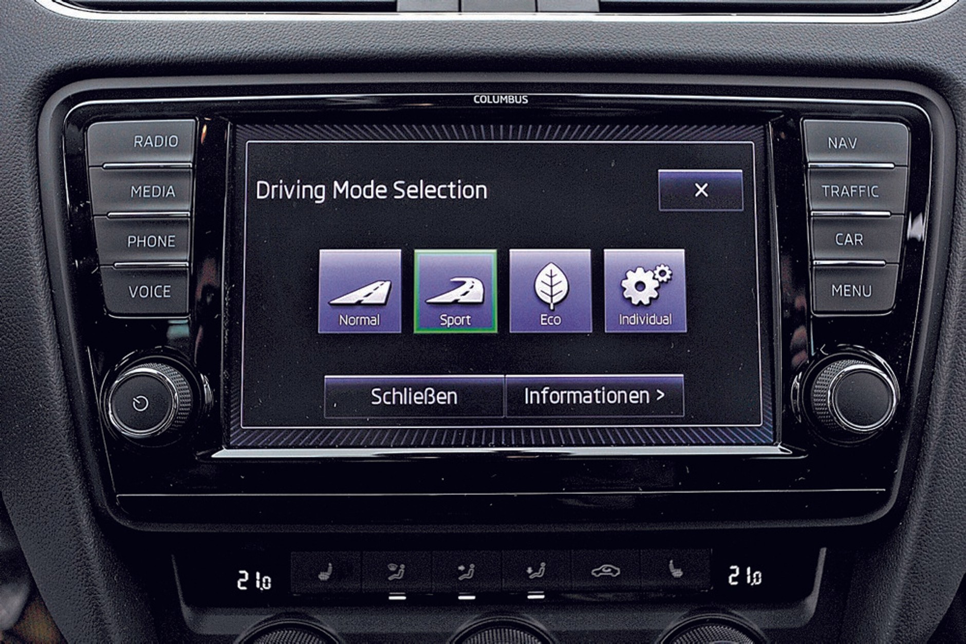 Skoda Octavia Combi, multimedia