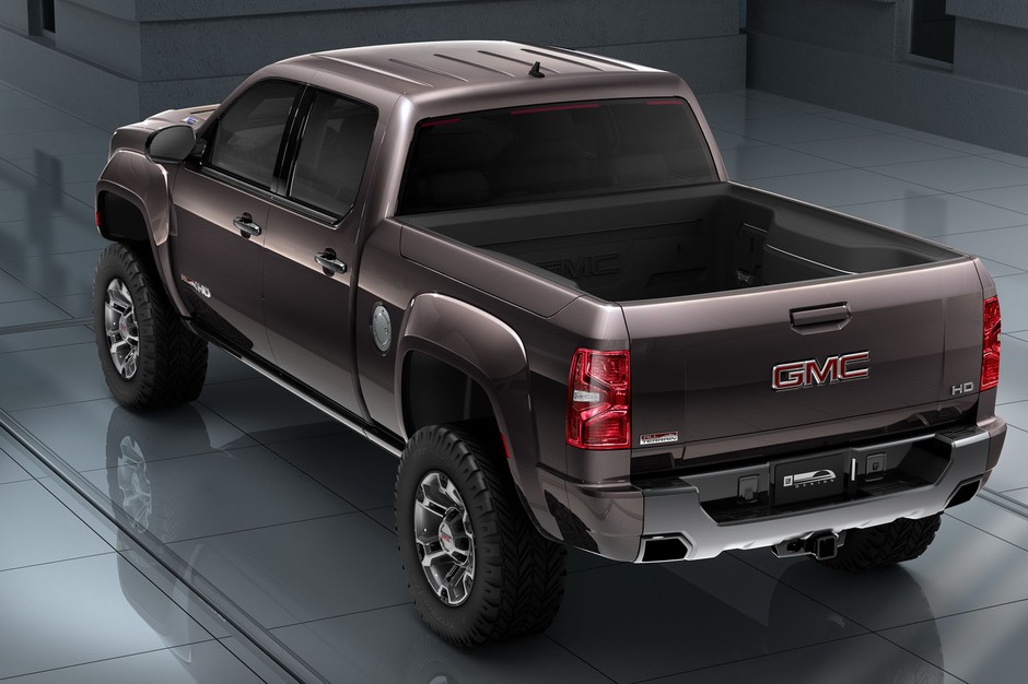 Atrakcyjny pikap GMC Sierra HD w Detroit