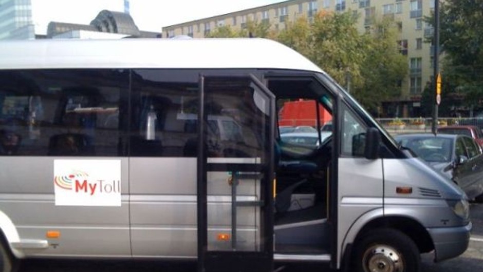Autobus wykorzystany w teście systemu