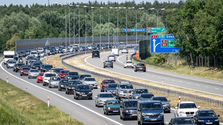 Autostrada A1 w Lubiczu Dolnym