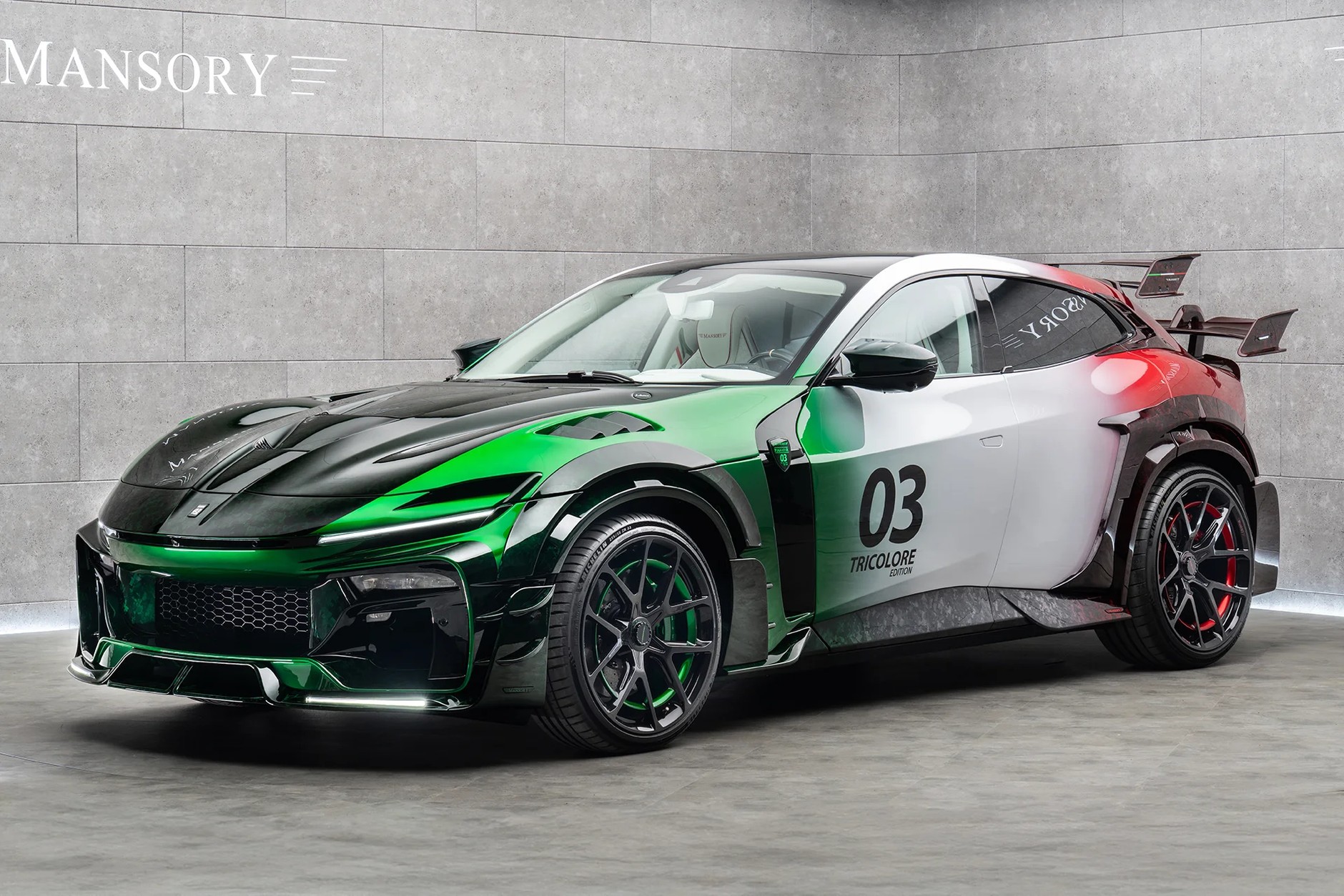 Mansory Pugnator Tricolore