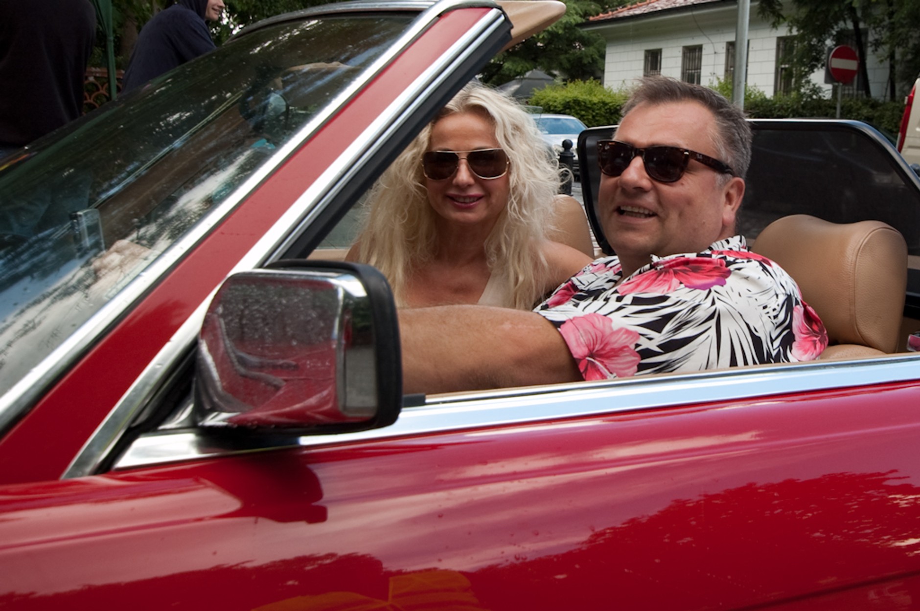 Klasyczne Mercedesy w Wilanowie