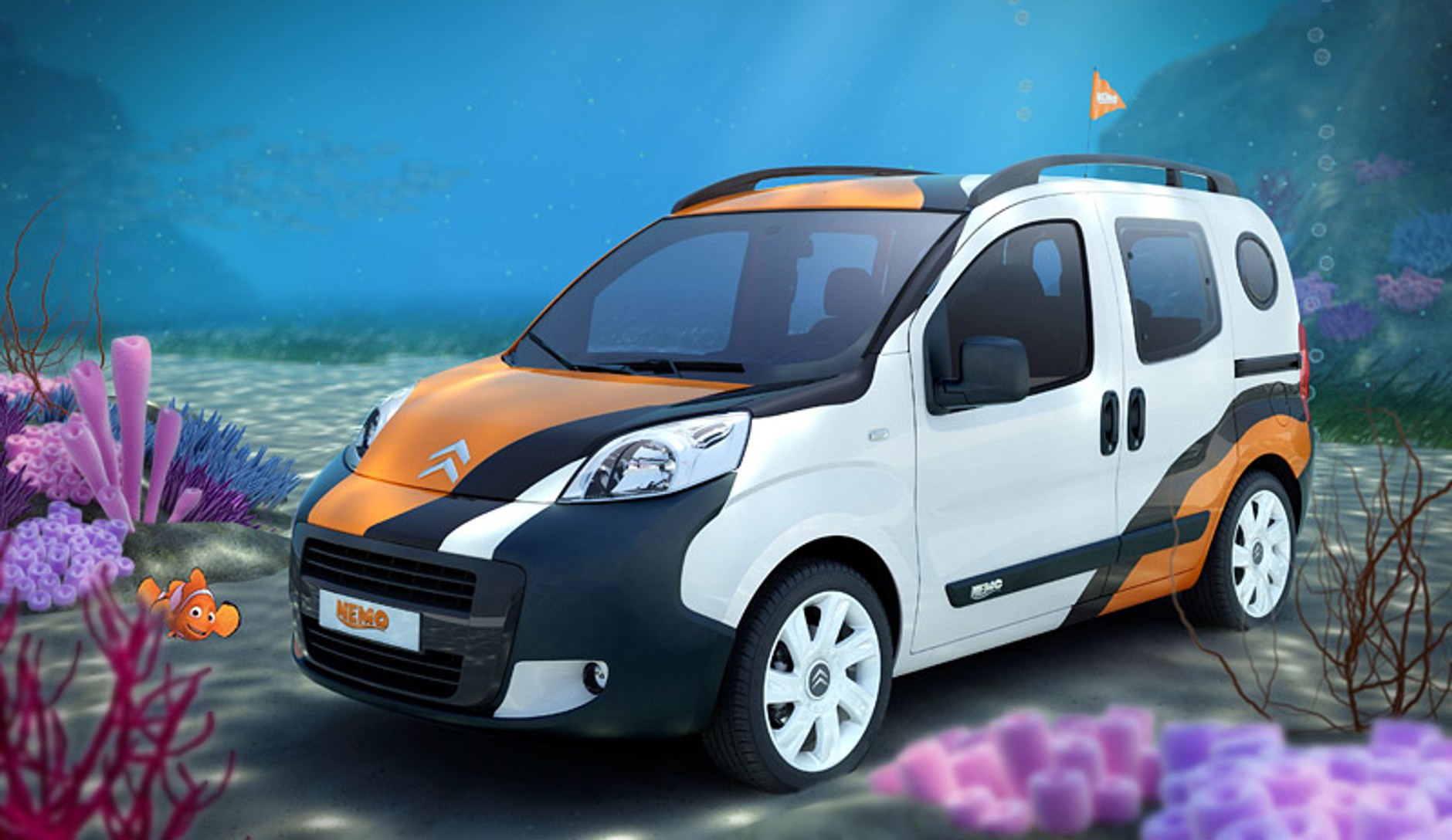 Bolonia Motor Show 2007: Citroen Nemo Concetto - zwinna miejska rybka