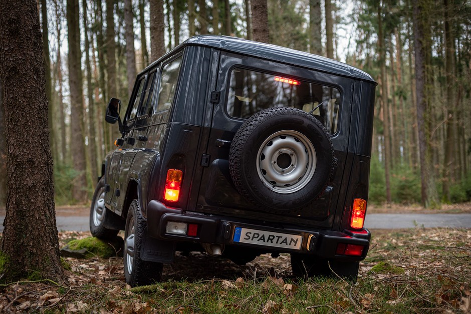 MW Spartan – UAZ z elektrycznym napędem