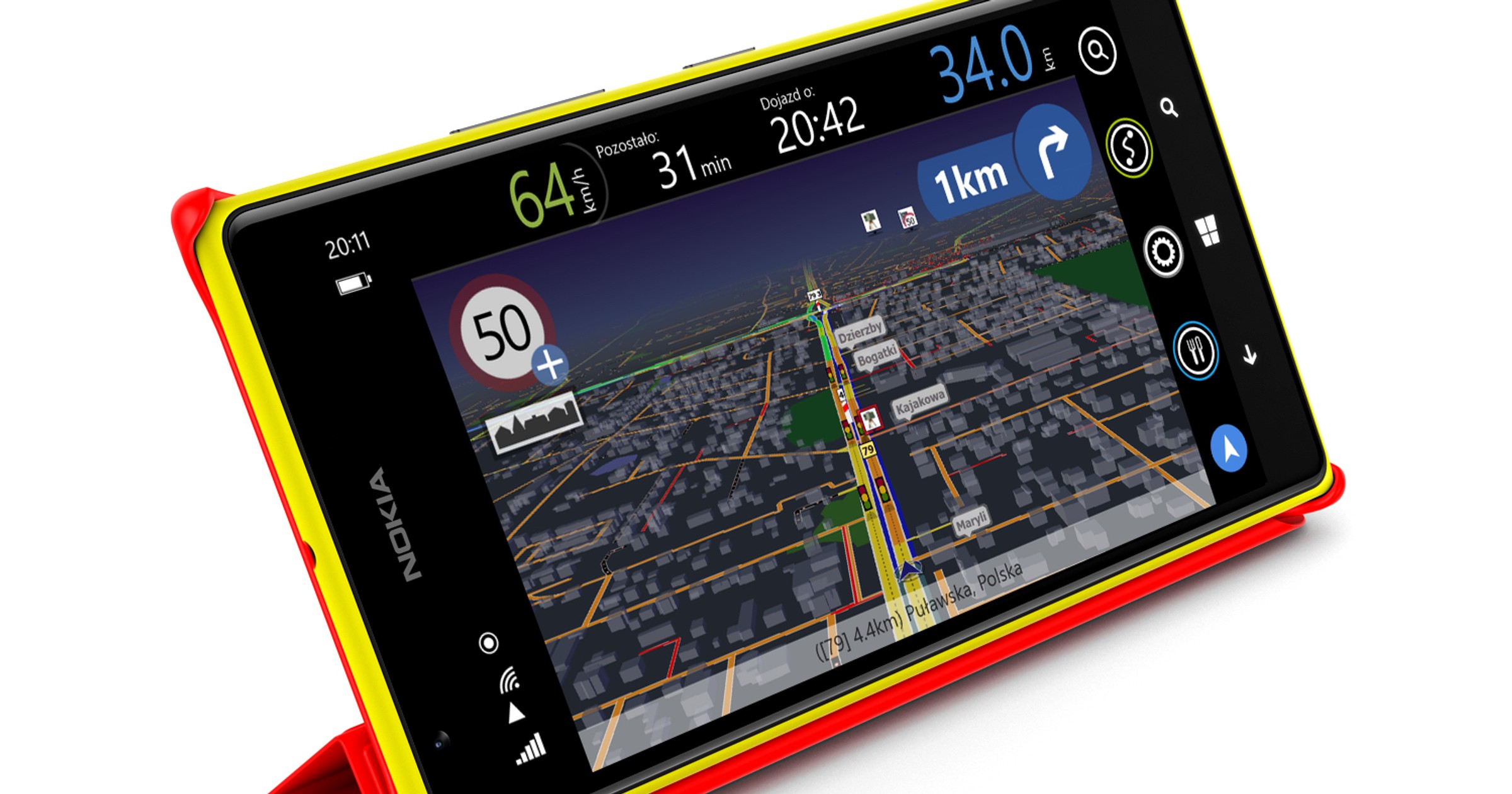 AutoMapa dla Windows Phone