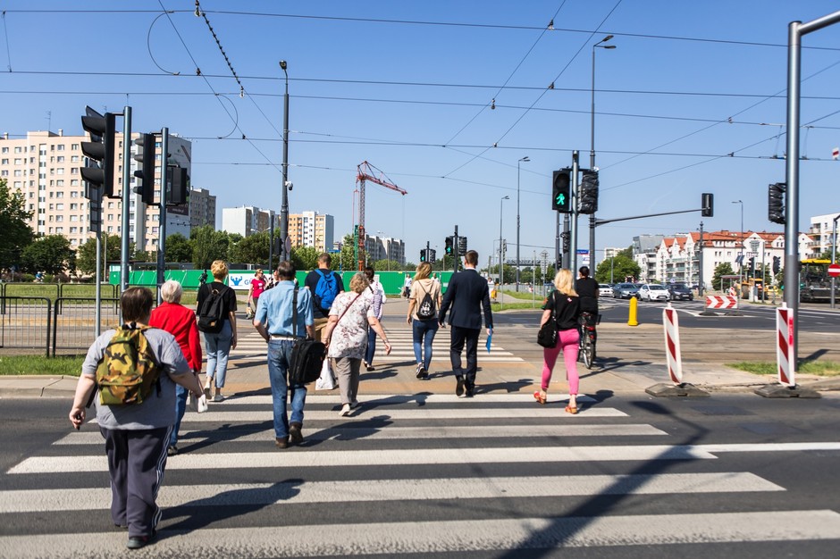 Przejścia dla pieszych pod kontrolą