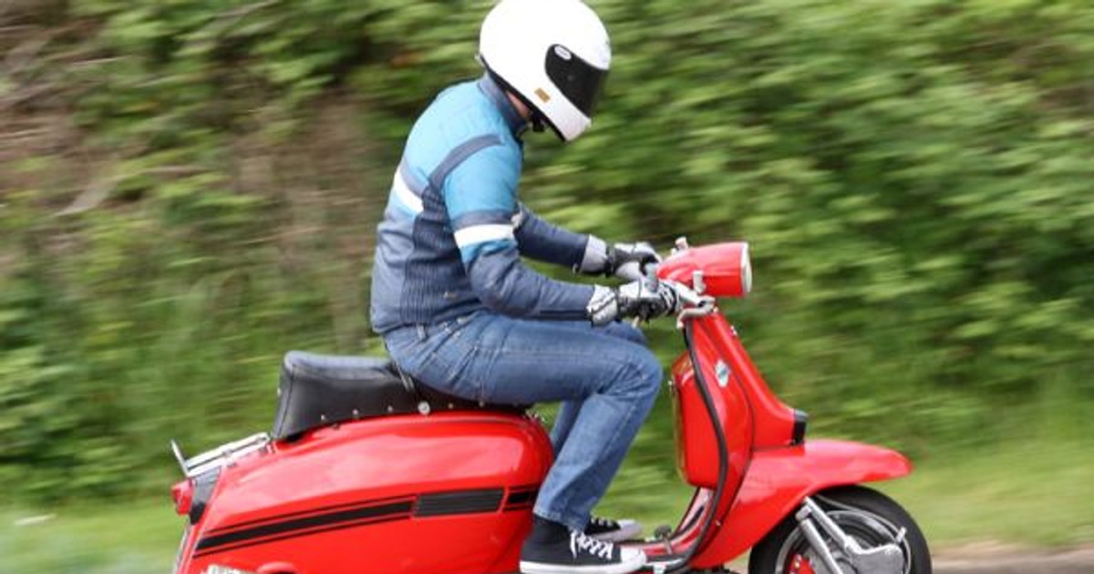 Lambretta z silnikiem KTM