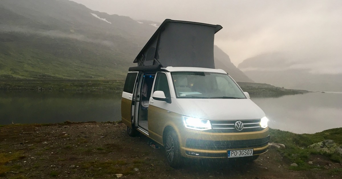 Volkswagen Califroania Ocena w krainie fiordów i trolli