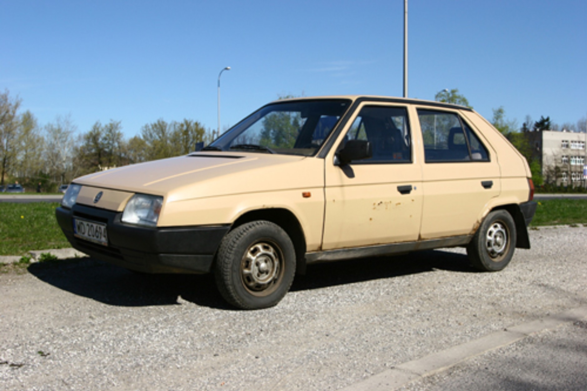 Skoda Favorit 135 - Szkoda, że tak koroduje