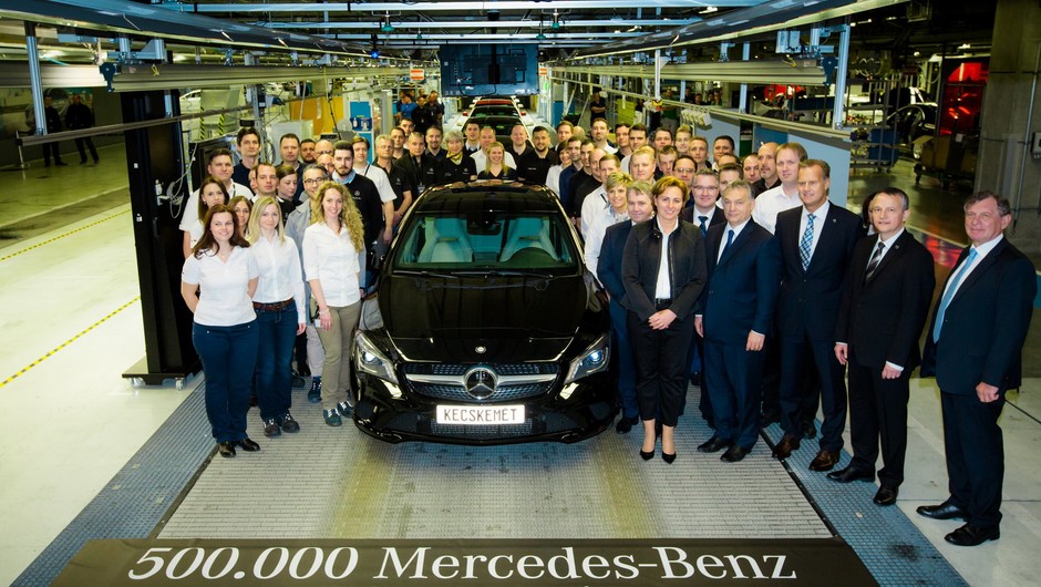 500 tys. Mercedes-Benz z Węgier