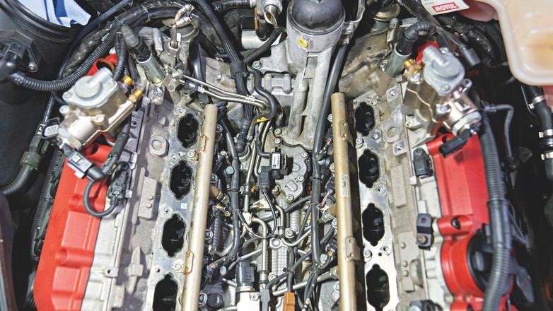 Czyszczenie dolotu w 4.2 FSI