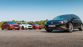 Cztery kombi klasy sredniej