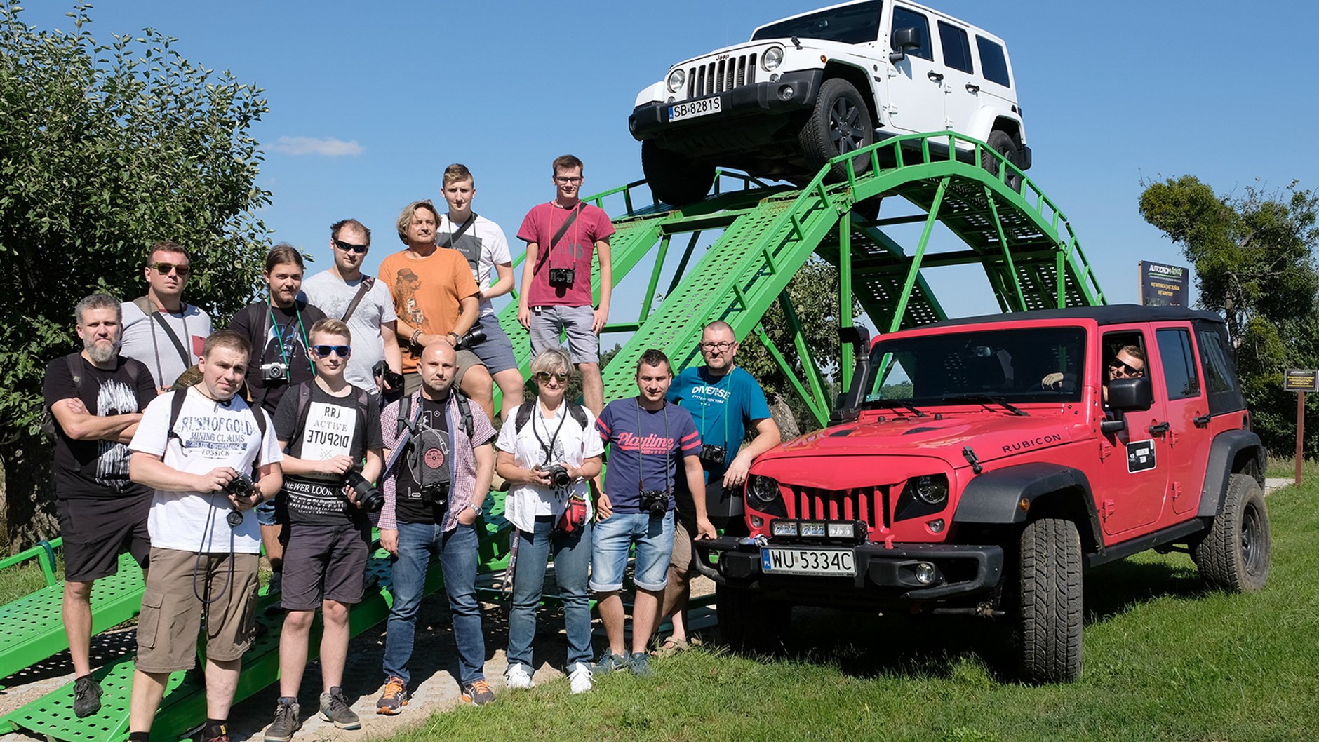 Akademia Fujifilm i Jeepa - spotkanie we Włościejewkach