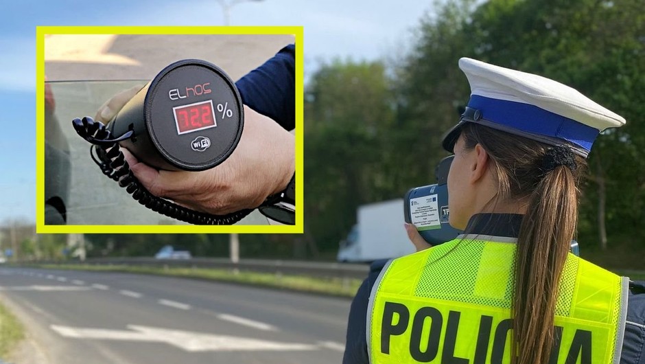 Policja ma specjalne mierniki do szyb