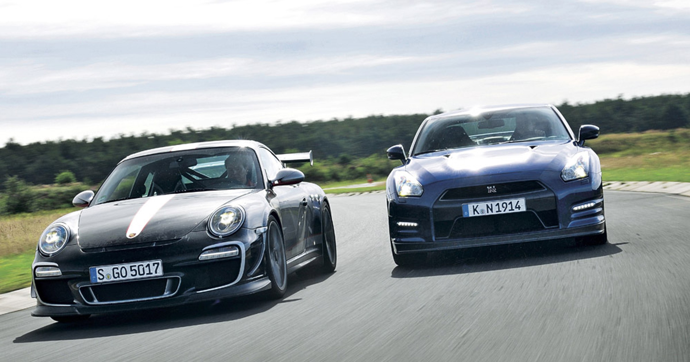 Porsche 911 GT3 RS 4.0 kontra Nissan GT-R: który okaże się lepszy na torze?