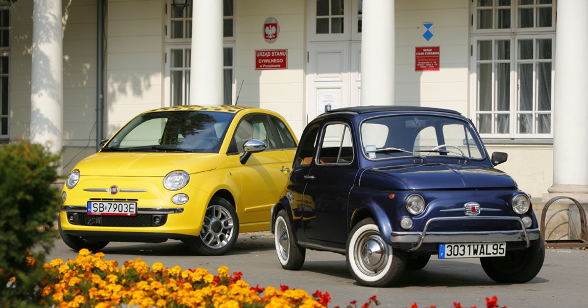 Fiat 500 wczoraj i dziś