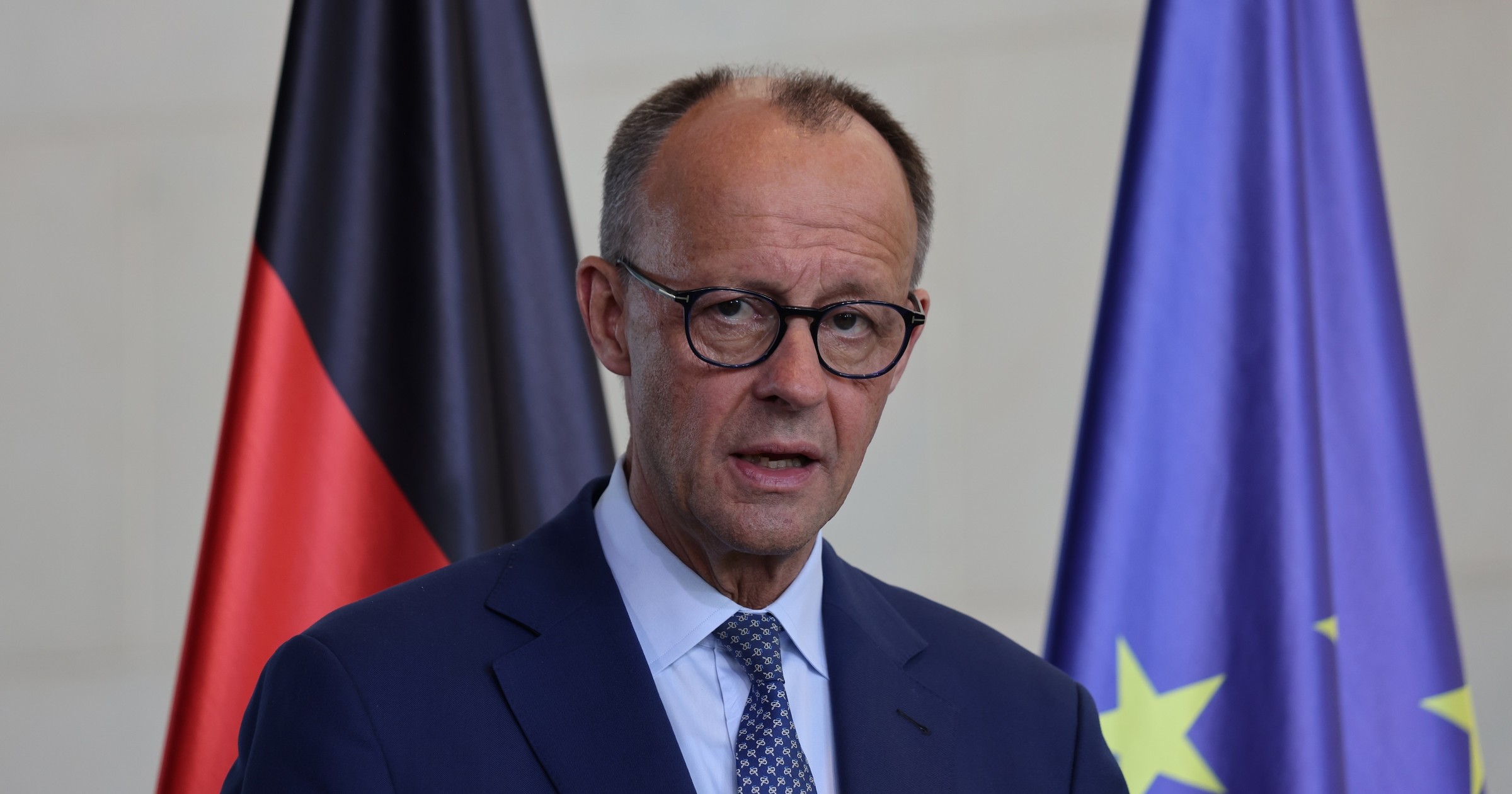 Kanclerz Niemiec Friedrich Merz - zdj. ilustracyjne