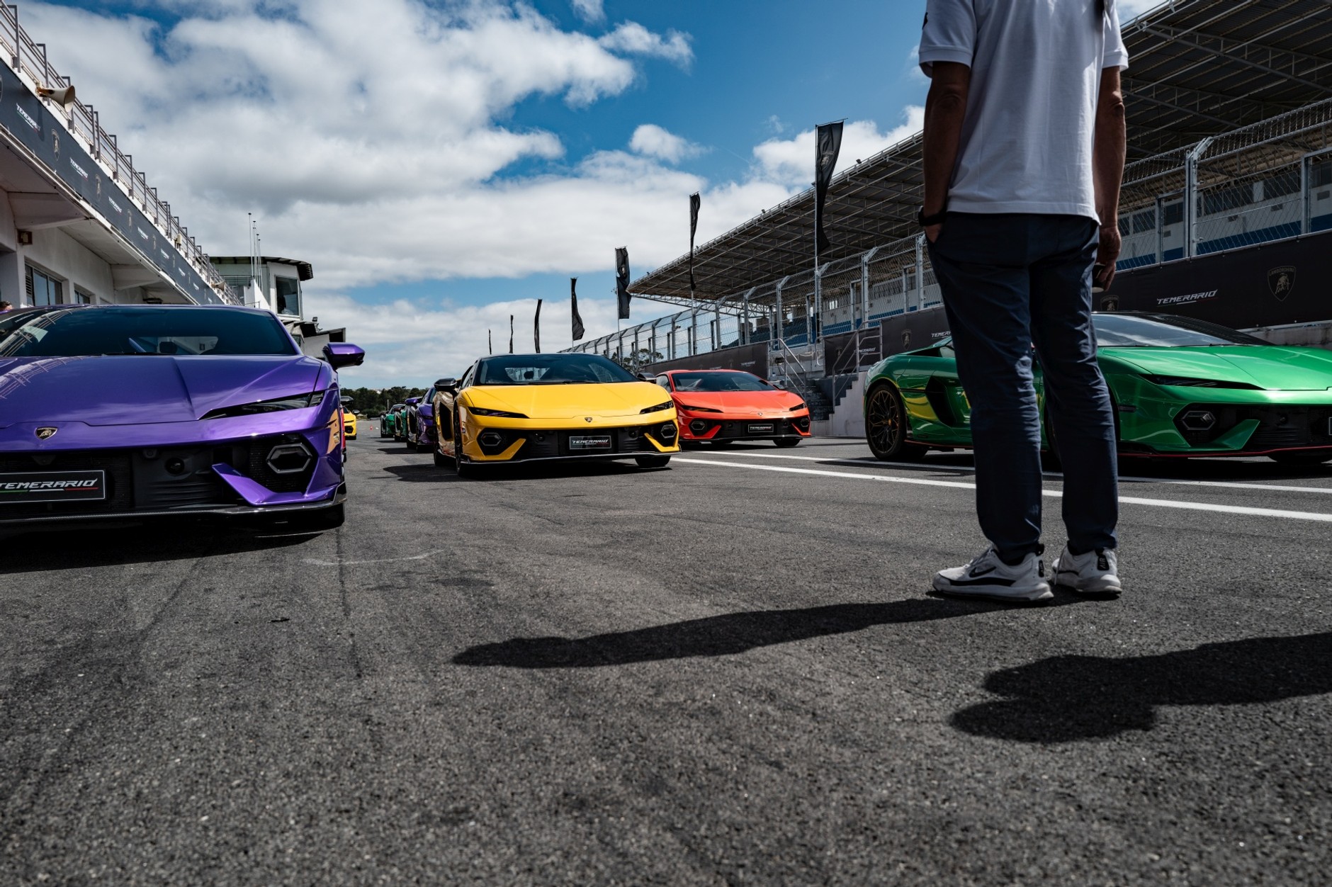 Lamborghini Temerario na torze Estoril