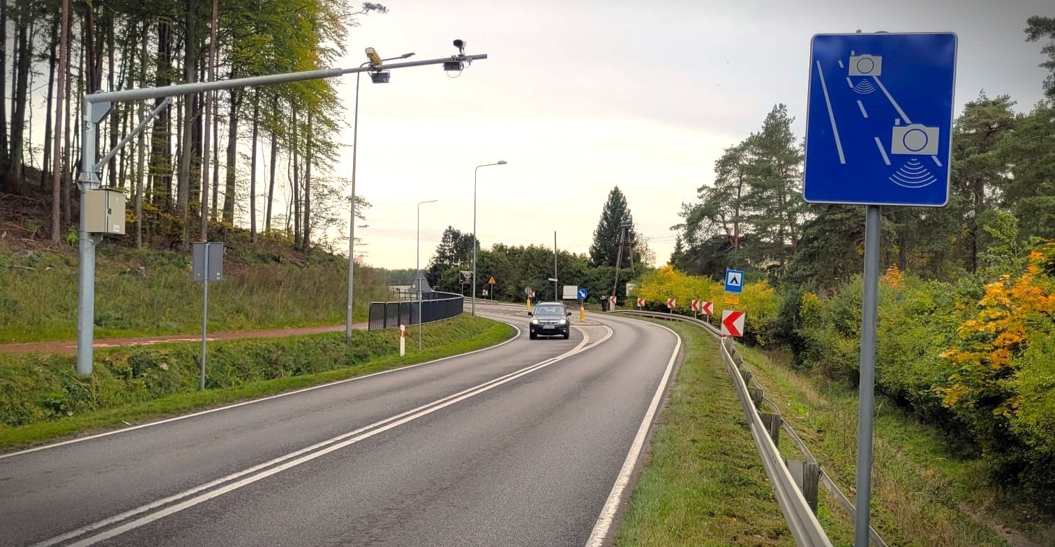 Odcinkowy pomiar prędkości w Borowie na DW 211