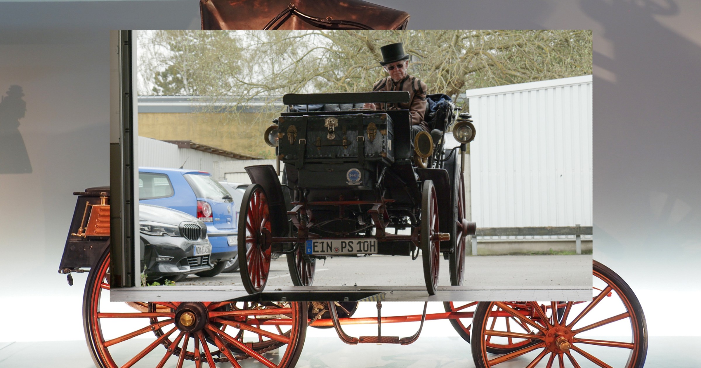 Niemal 130-letni Benz Victoria przeszedł przegląd w 2023 r.