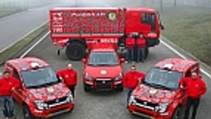 Panda Cross na trasie rajdu "Dakar 2007"