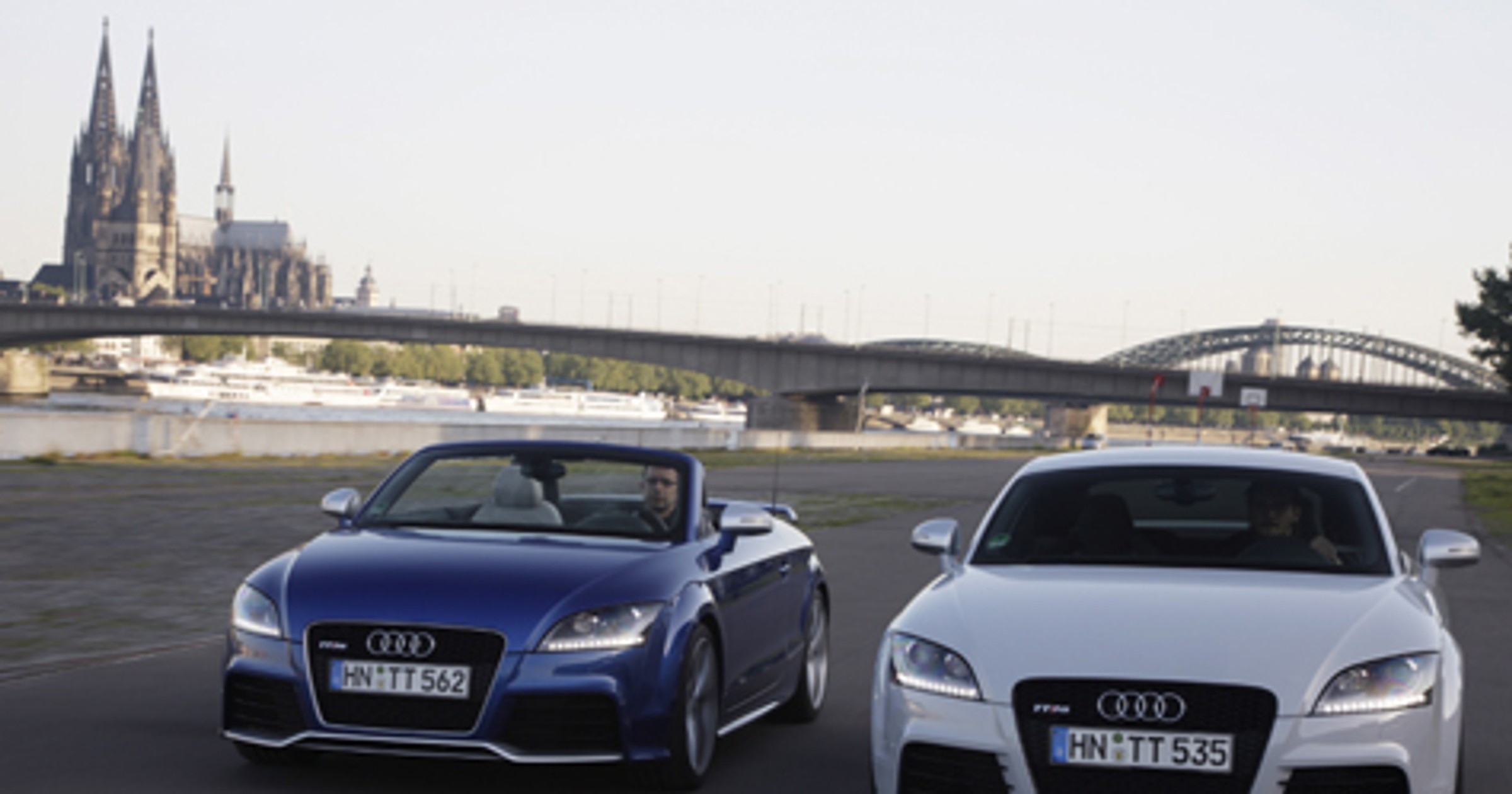 Pierwsza jazda Audi TT RS: Z TT-tką na Boxstera i Z4