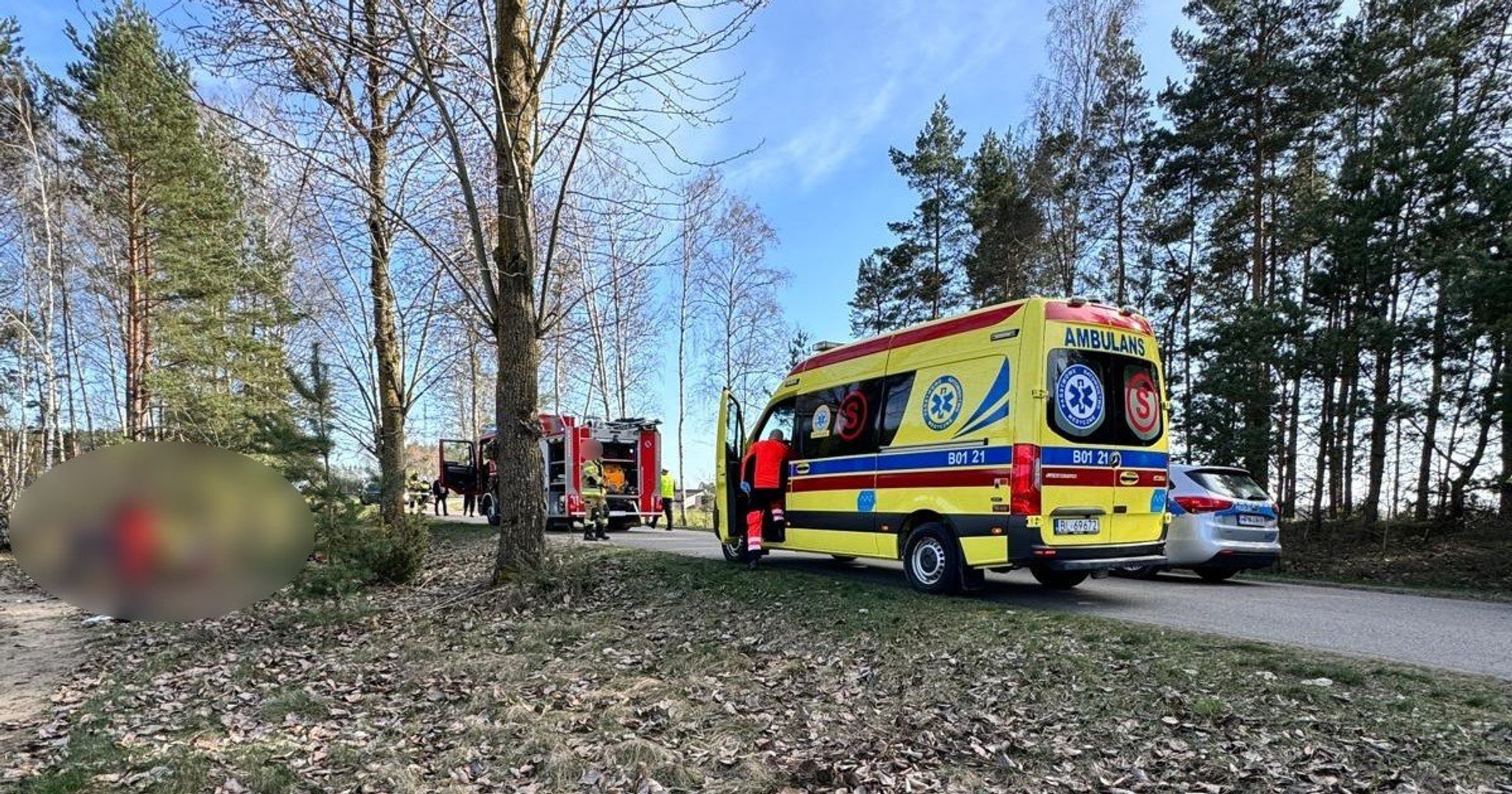 Policjant był na urlopie. Nie wahał się ani chwili