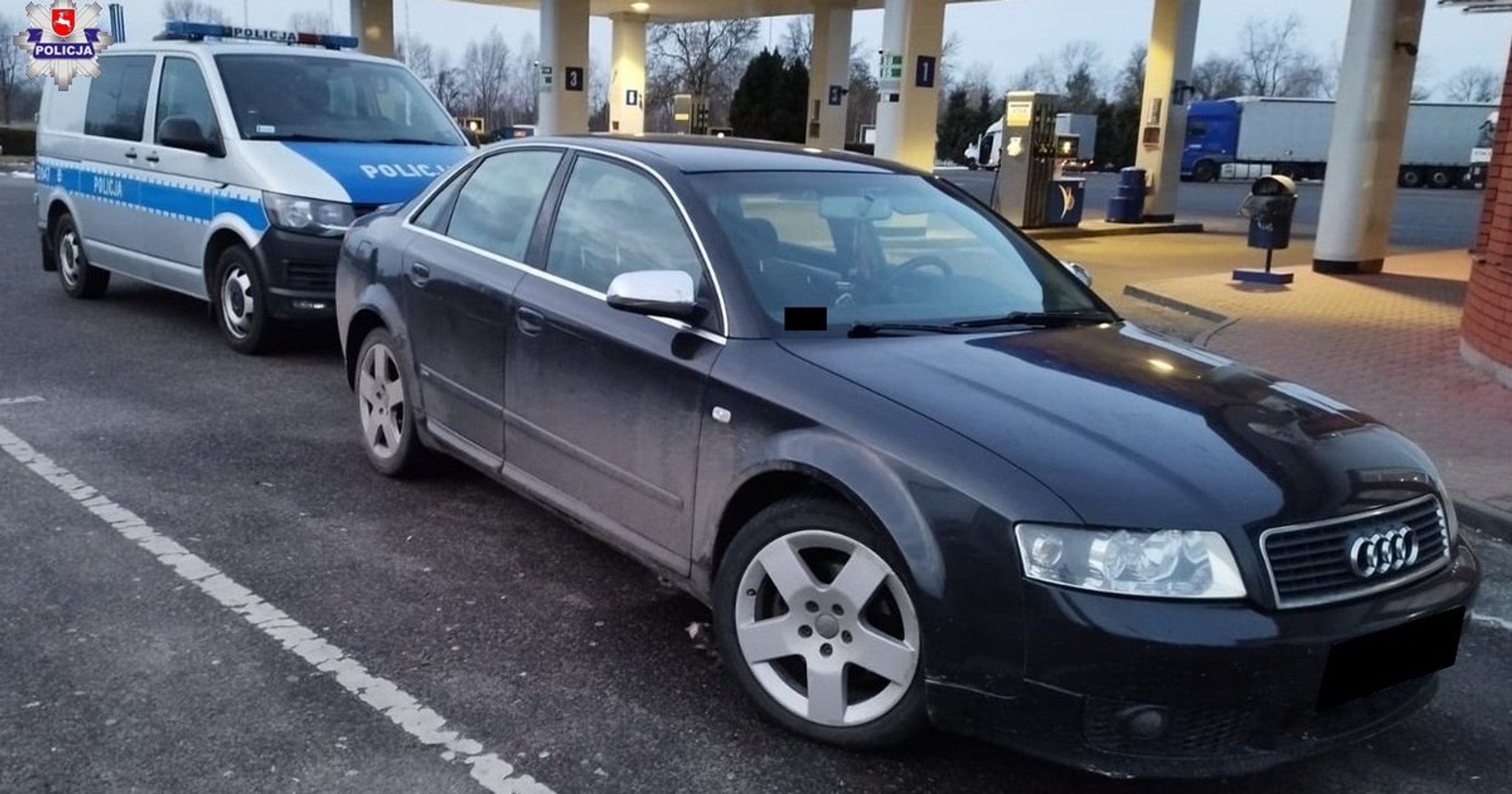 Auto zatrzymanego przez policję nietrzeźwego kierowcy