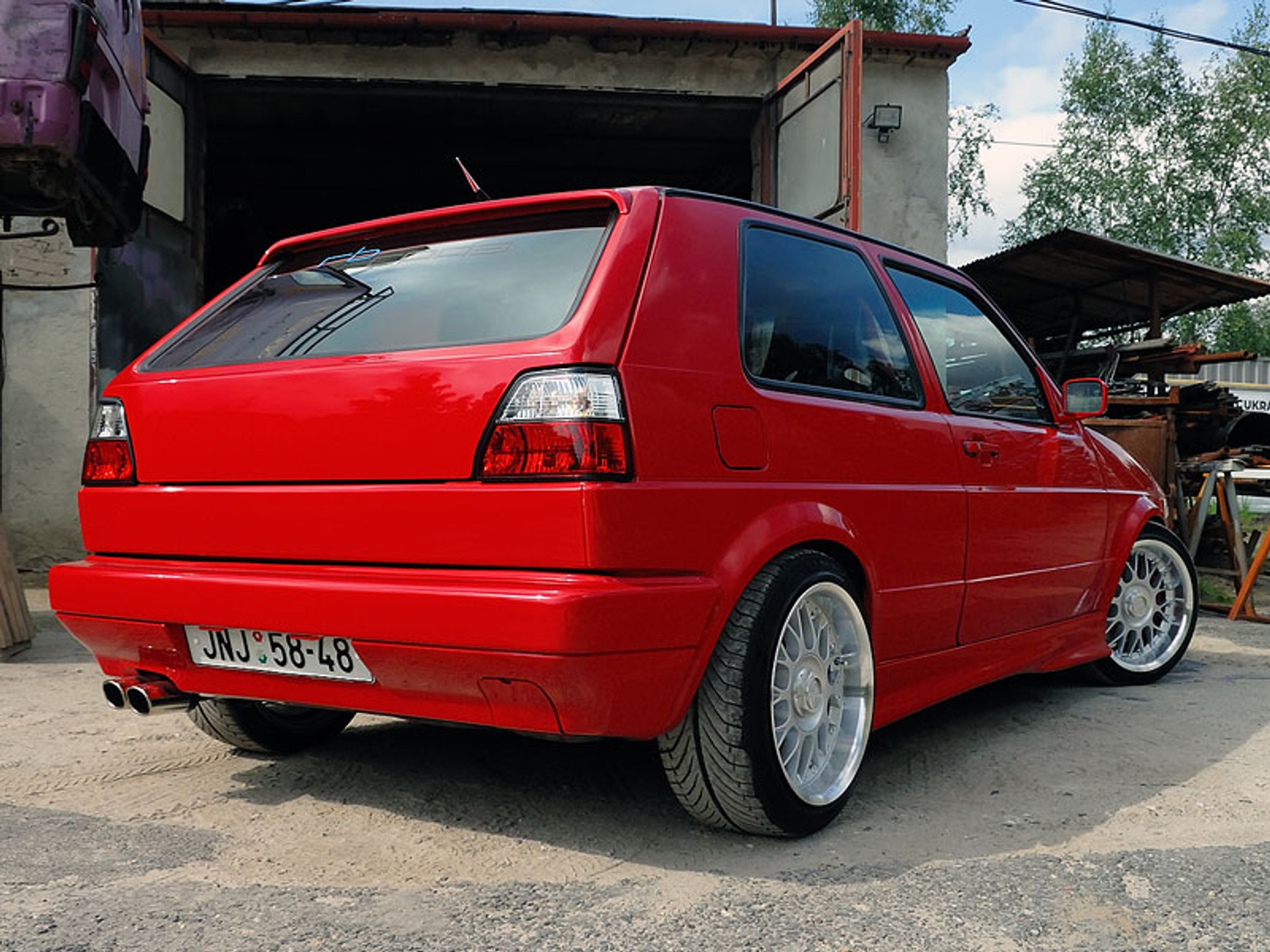 Garaż tunera: VW Golf 1.8 Turbo - wyjątkowy tuning