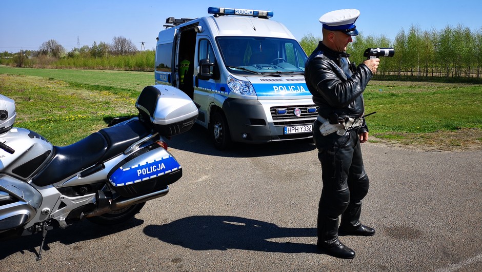 Policyjna kontrola prędkości