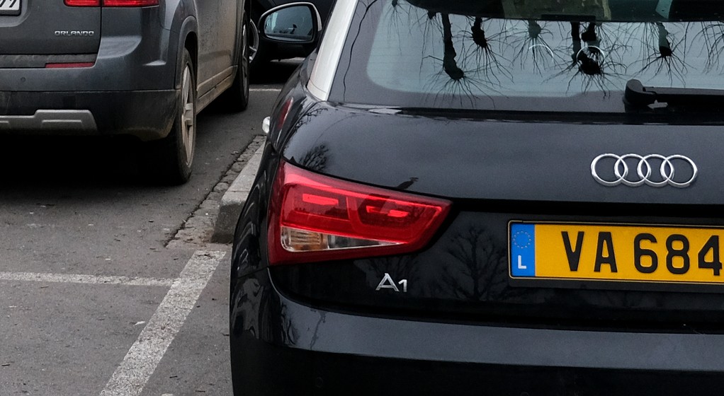 Tablica rejestracyjna w Luksemburgu