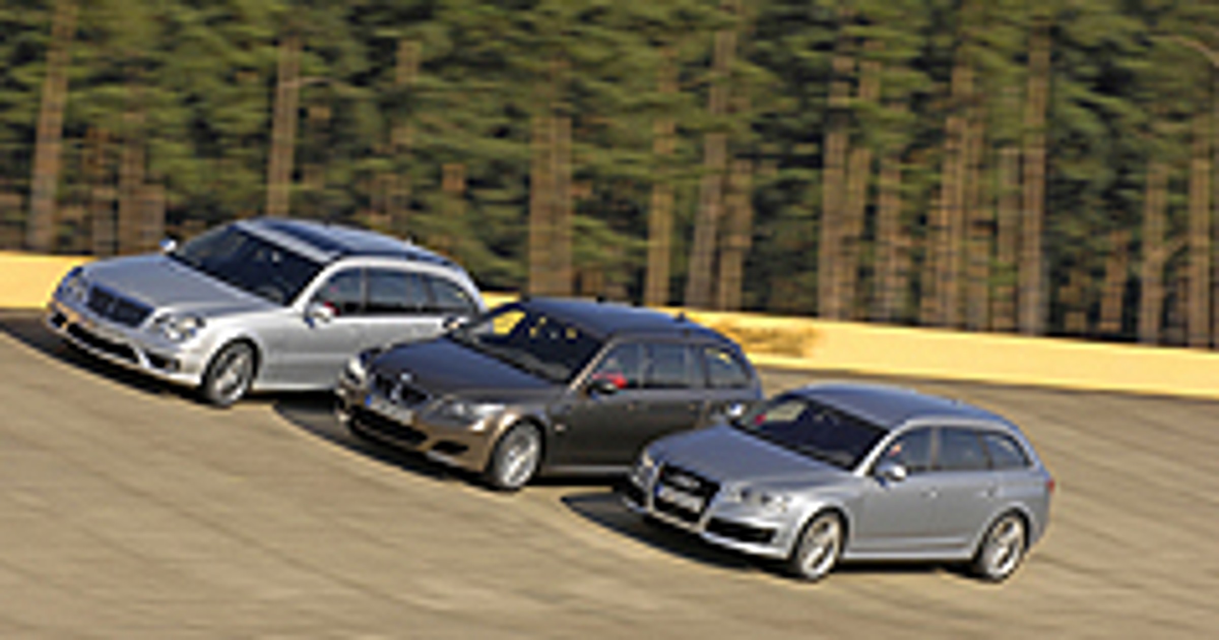 Audi RS6, BMW M5, Mercedes E 63 AMG - Kombi klasy wyższej po wizycie na siłowni