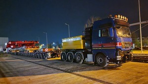ITD skontrolowała największy transport drogowy w historii Polski. "Kret" dostał zielone światło