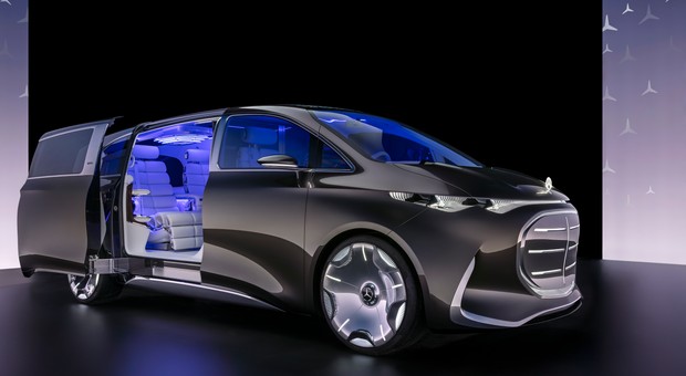 Oto Mercedes Vision V, koncept luksusowego vana. Niemcy pokazali go... w Chinach