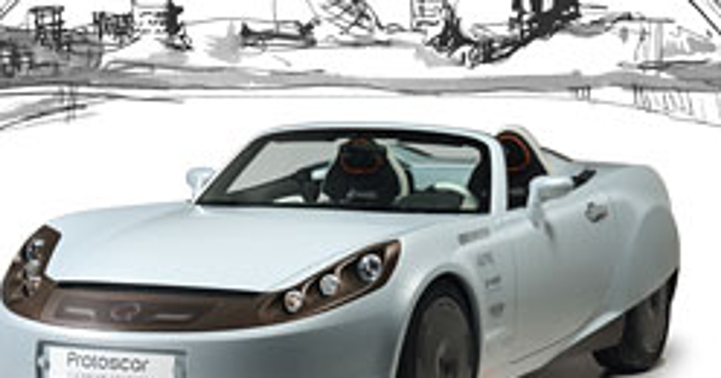 Genewa 2009: Protocar Lampo – elektryczny roadster ze Szwajcarii