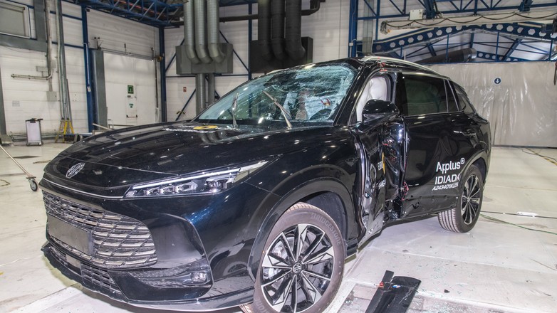 Crash test: MG HS (2024)