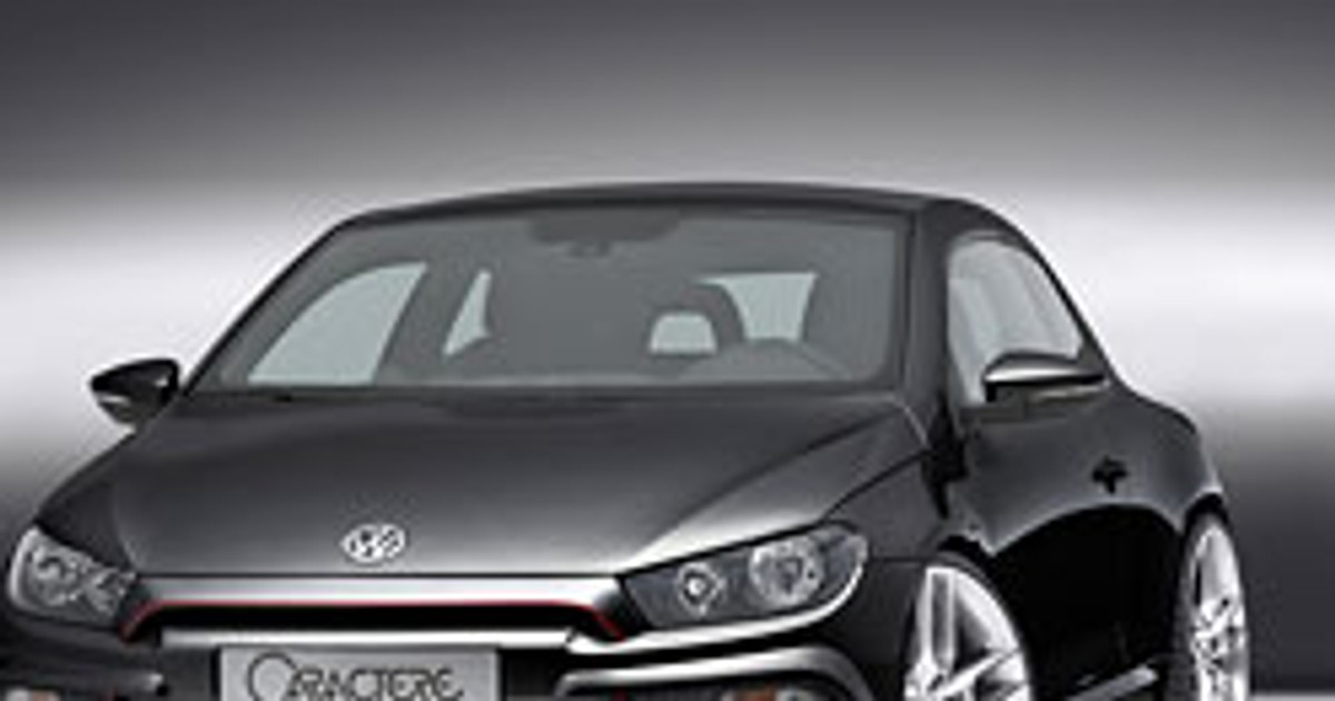 Volkswagen Scirocco w kreacji Caractere