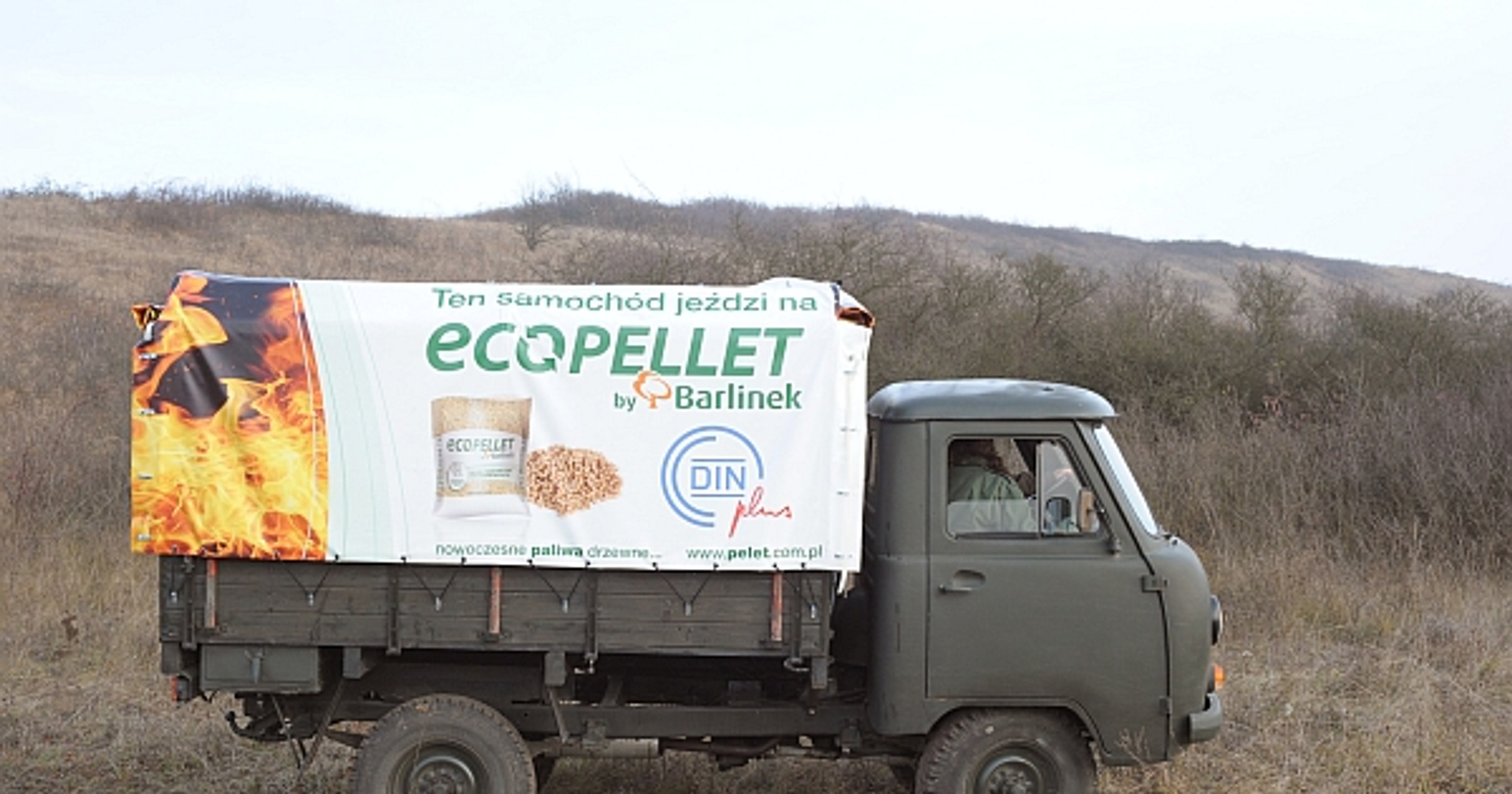 UAZ zasilany peletem - polski wynalazek