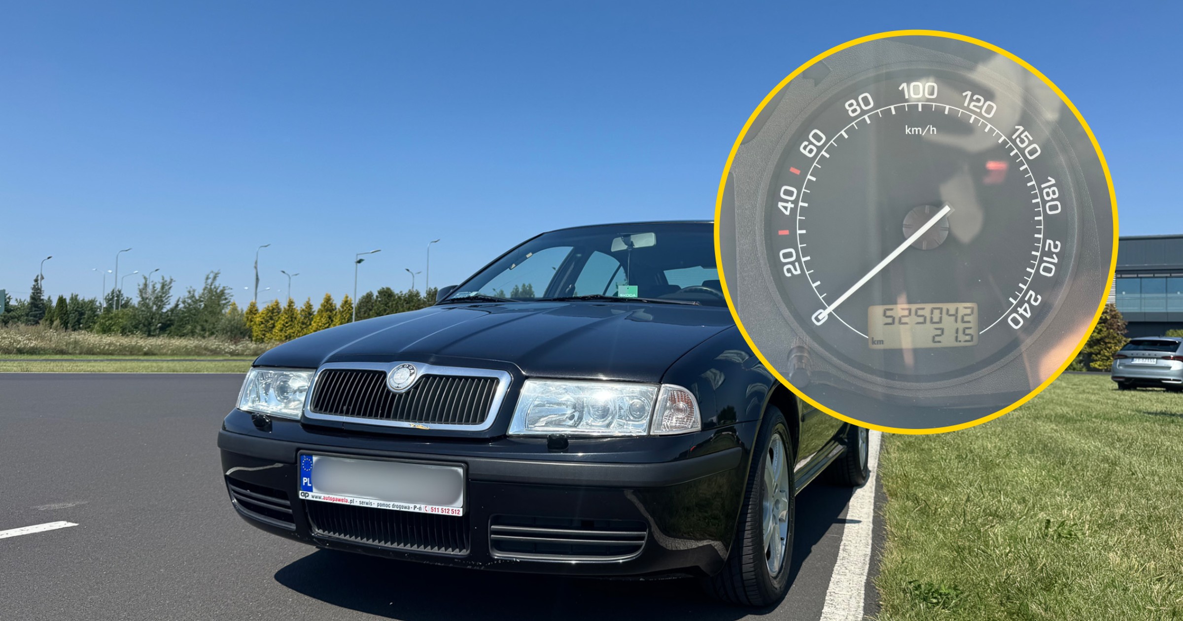 Skoda Octavia z przebiegiem 525 tys. km