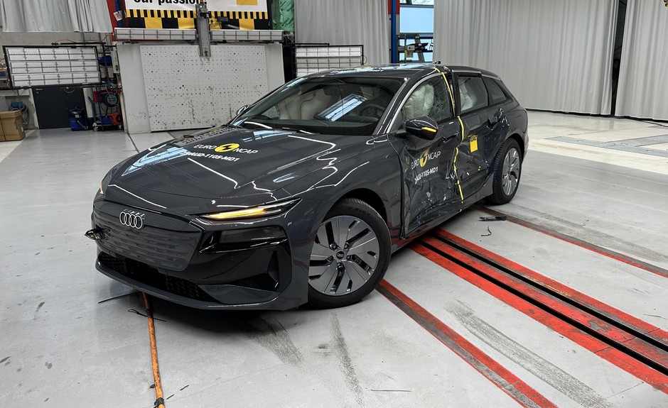 Audi A6 e-tron. Test zderzeniowy Euro NCAP