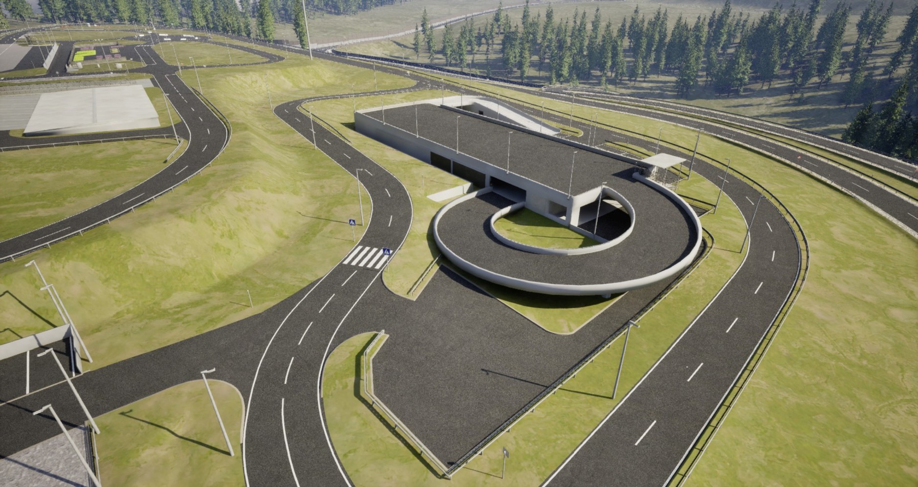 Ośrodek testowy Mercedesa w Immendingen