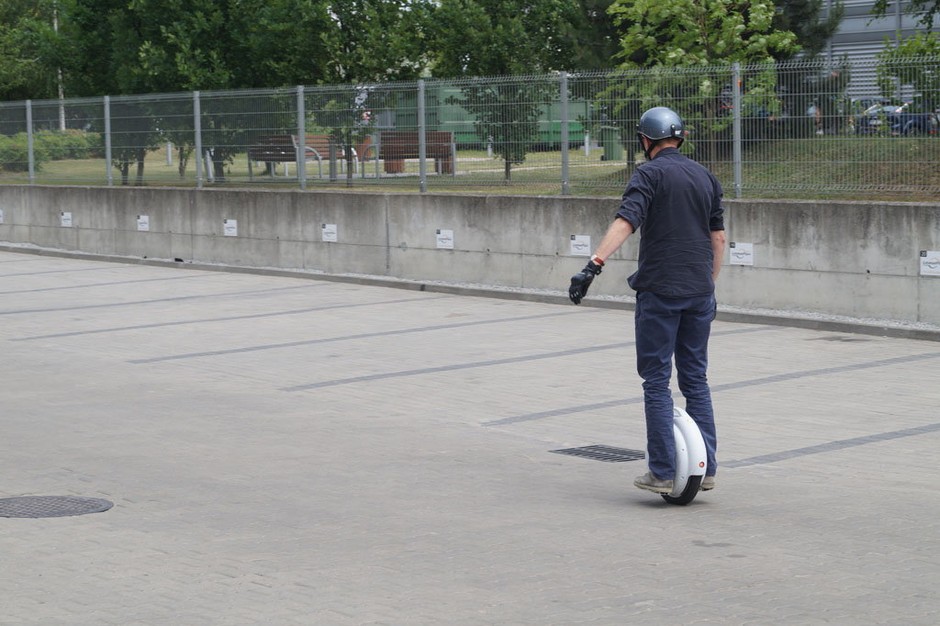 Koło fortuny - test monocykla bWheel U8