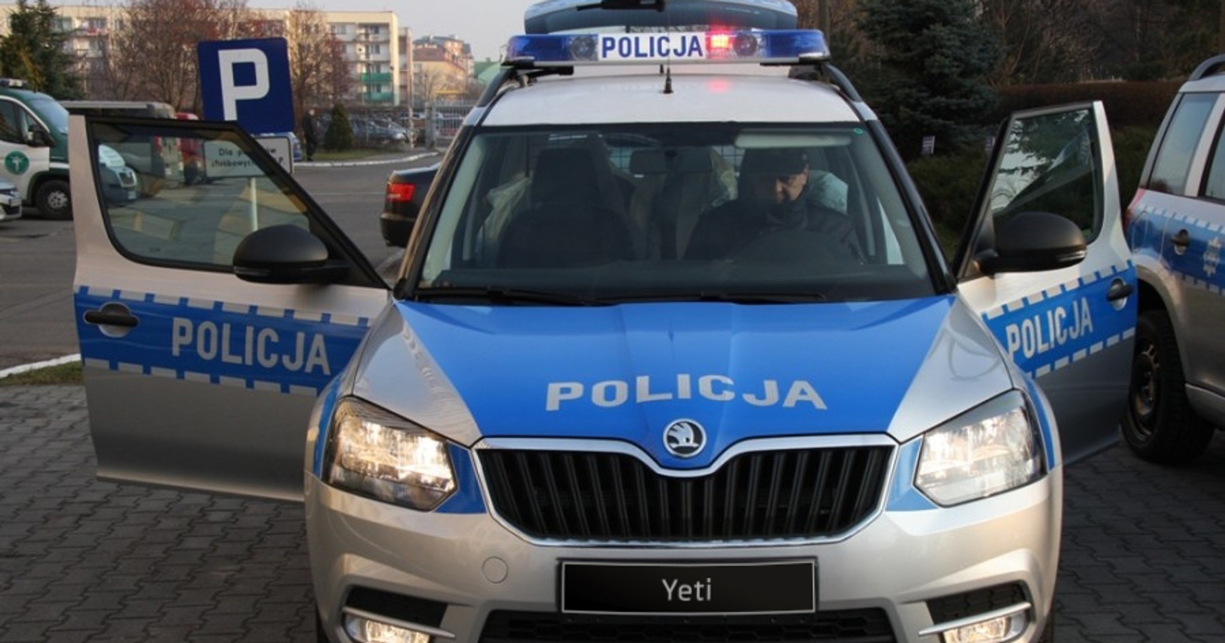 Policyjna Skoda Yeti