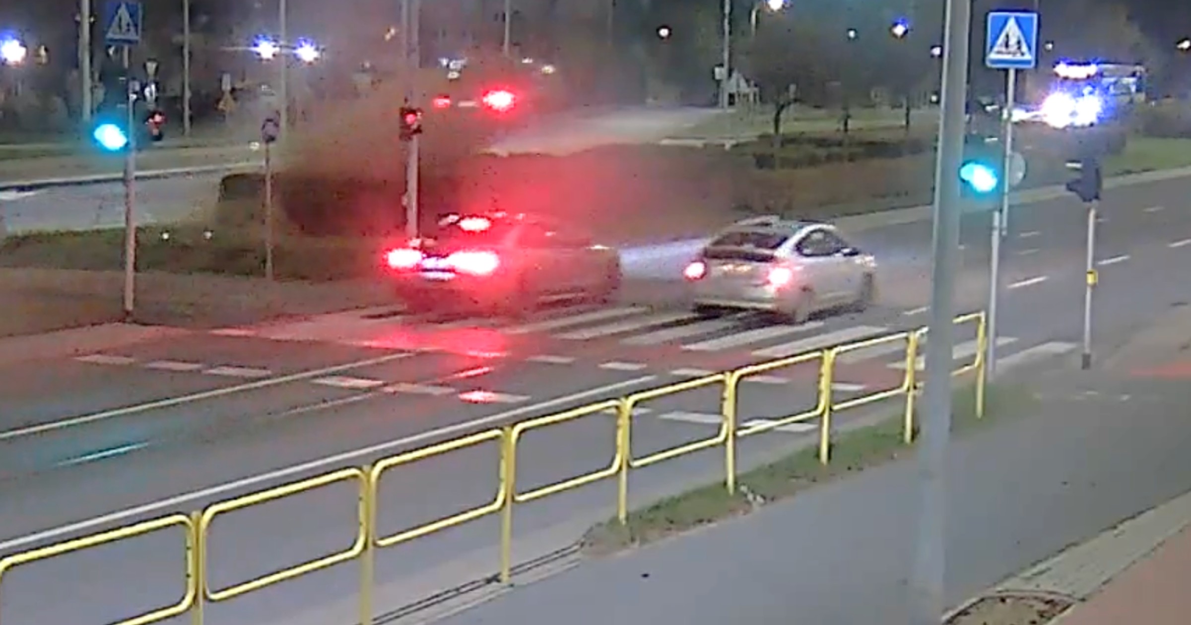 Groźne zdarzenie drogowe z Płocka