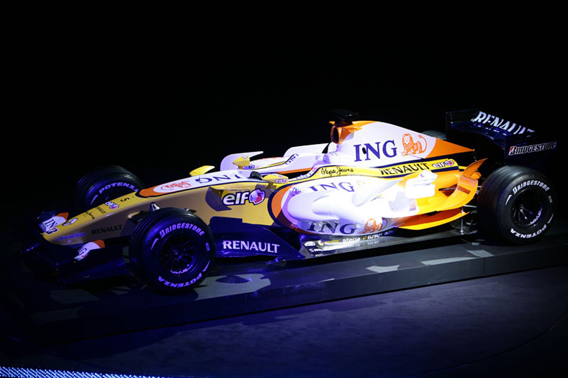 ING Renault F1 Team 2008 - kierowcy, historia