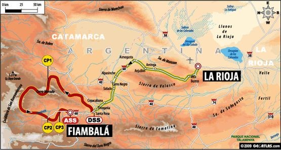 Rajd Dakar 2010: Przygoński pechowo, Hołowczyc w czołówce (3. etap na żywo, wyniki)