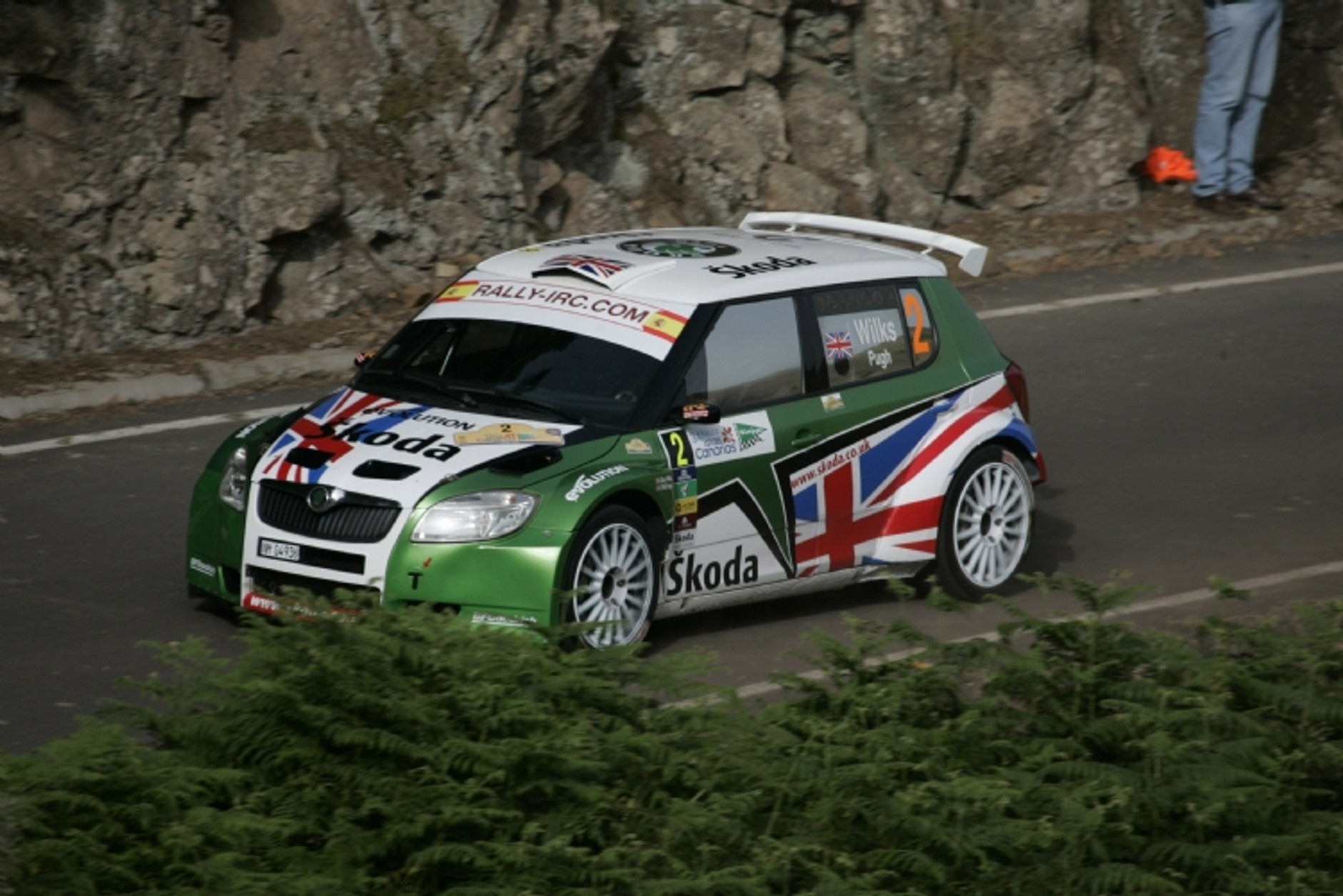 Rally Islas Canarias 2010: całe podium dla Škody Motorsport