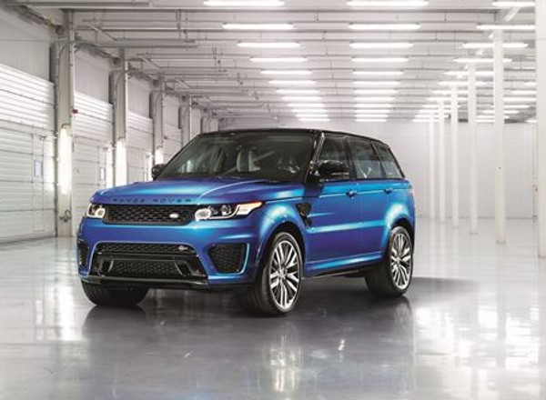 Range Rover Sport SVR jak rakieta