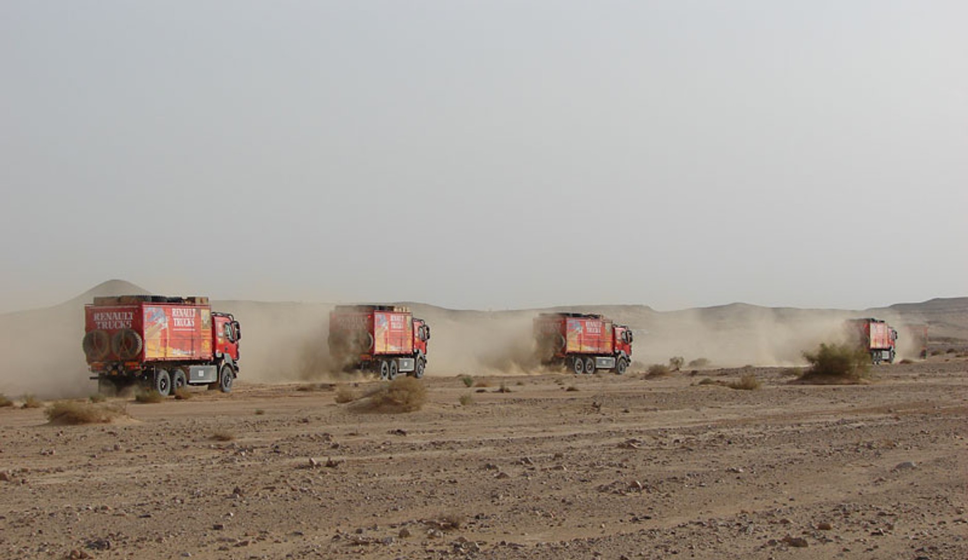 Renault Trucks Cape to Cape: Reportáž - Pouští a kamením